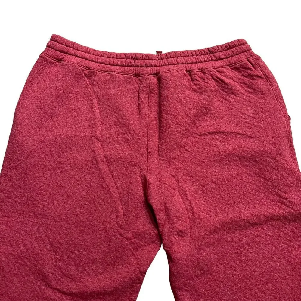 Lunya Lahgo Restore Double Faced Red Heathered Jogger Athletic Pant XL NWT - Picture 7 of 13